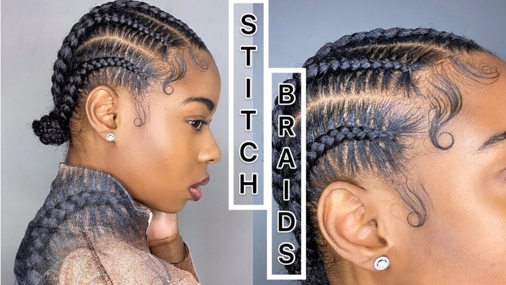 Stunning Stitch Braids: A New Take on Cornrows for Black Women