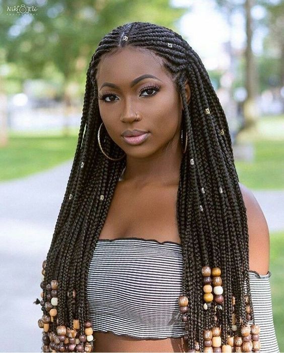 Tribal Braids a Protective Style