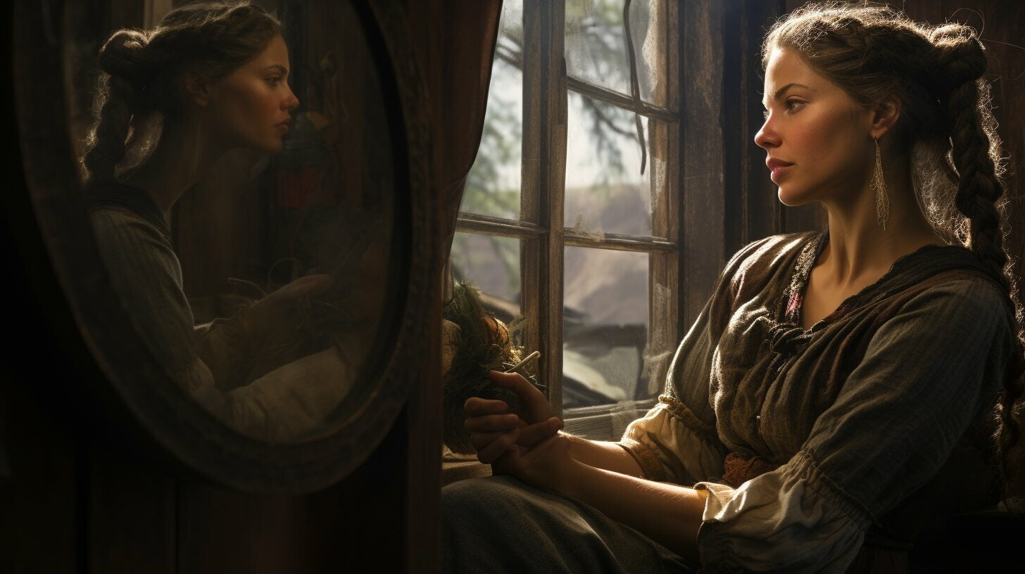 Did Europeans wear braids?