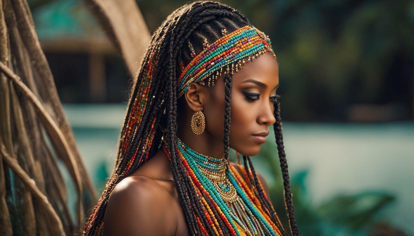 What are Caribbean braids called?