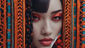 What are peekaboo braids?