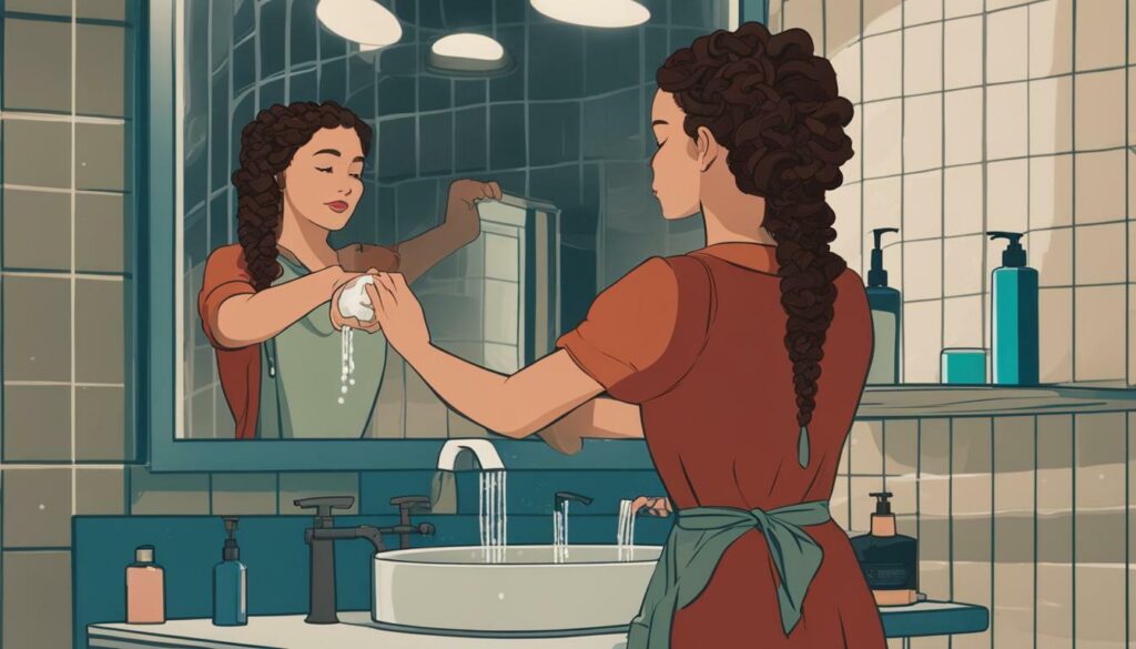 best practices for washing braids