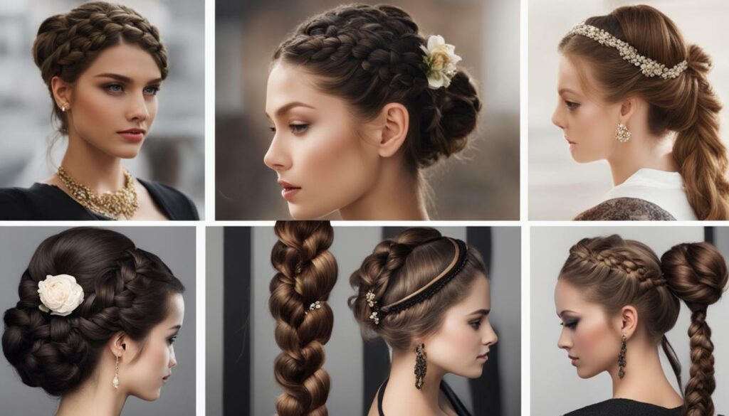 braided hairstyles with accessories