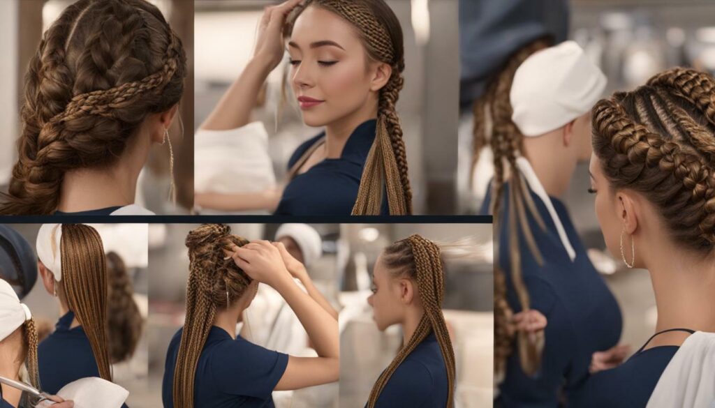 how to protect hair from braids