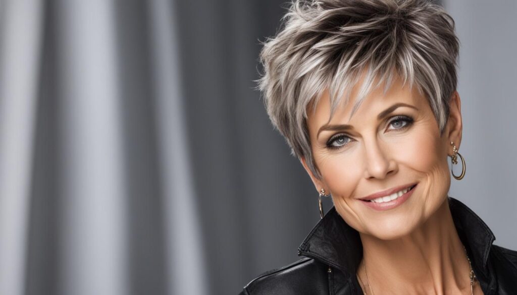 Messy Long Undercut Pixie Messy Long Undercut Pixie