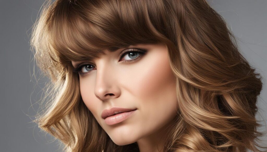 Suitable bangs for face shape