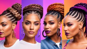 What color braids for dark skin?
