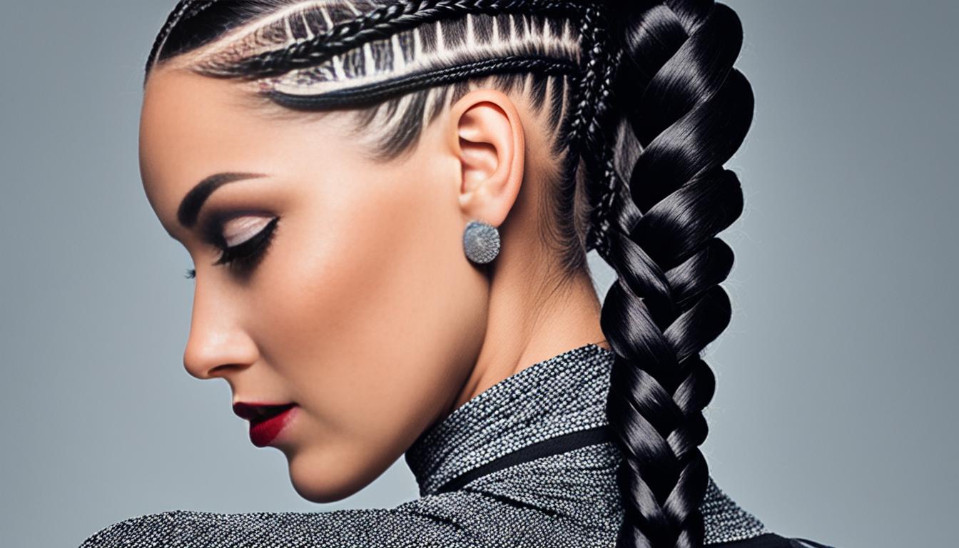 What is a Black people hair braid called?