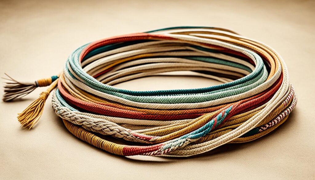 Ancient braided cords preservation