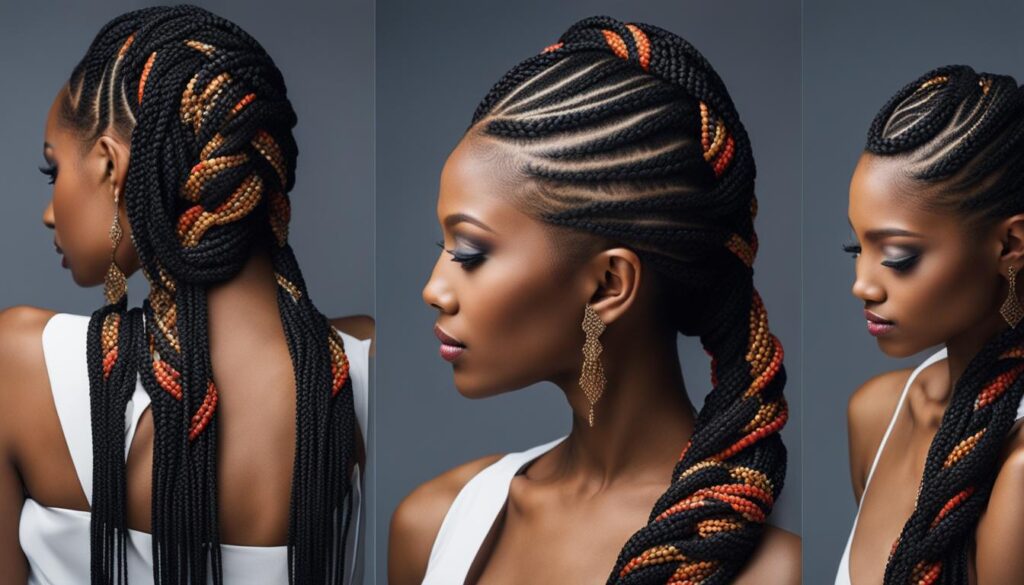 Artistic expression through braids