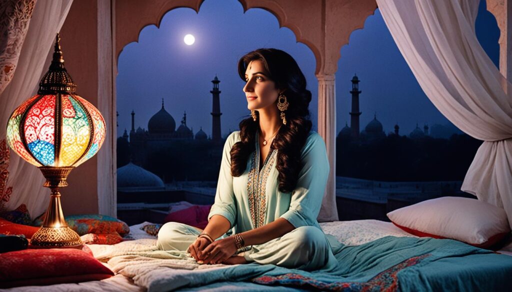 Braiding your hair every night in India Braiding your hair every night in India