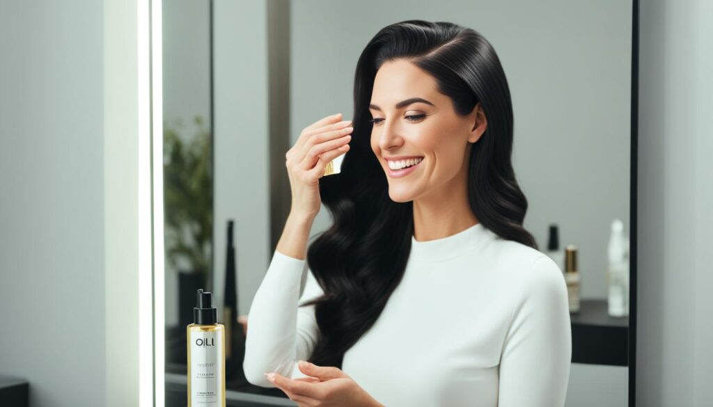 Caring for jet black hair