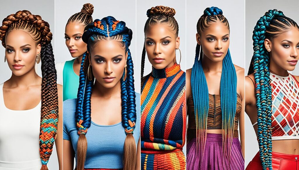 Contemporary braiding trends