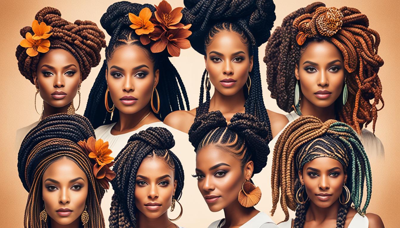 Did African tribes braid their hair?