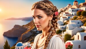 Did Greeks have braids?