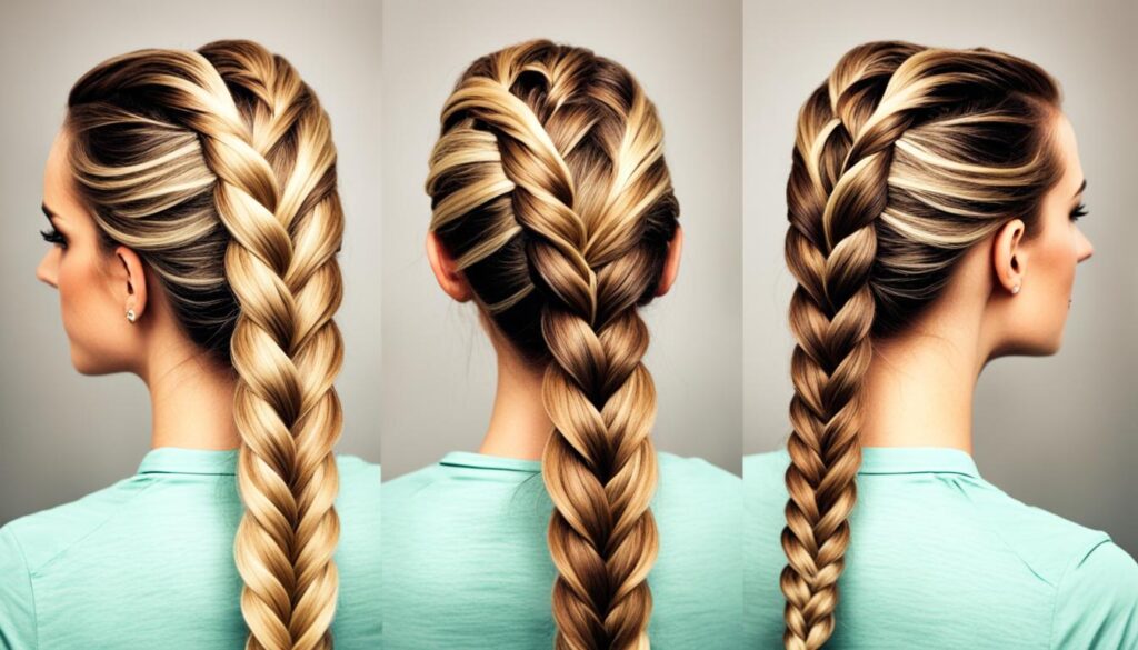 Difference Between French Braid and Dutch Braid