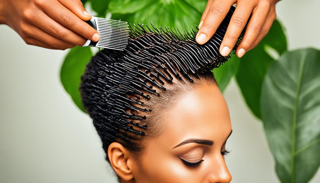 Preventing breakage in African hair