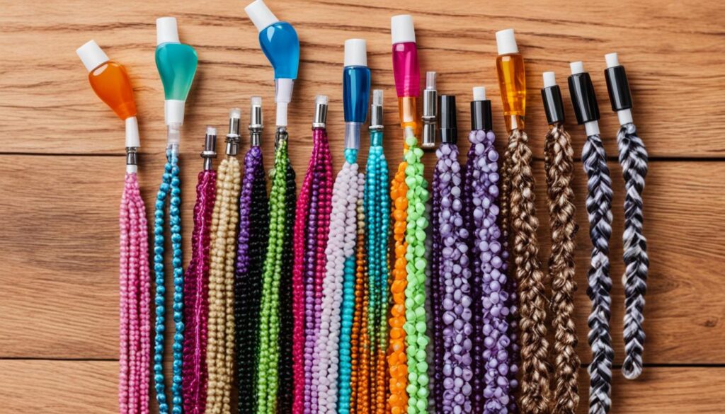 Styling Products and Accessories for Braided Hair