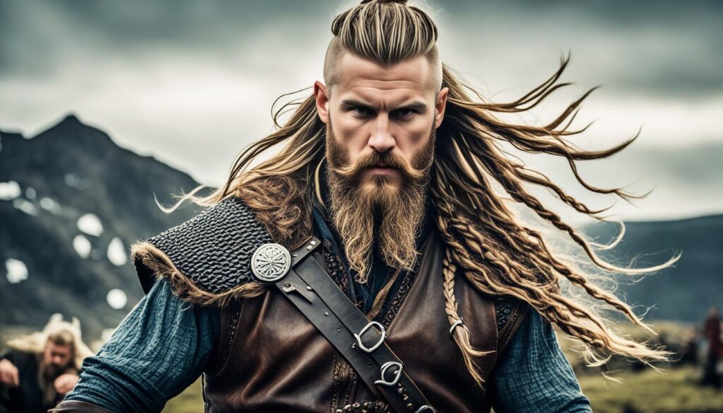 Viking men hairstyles