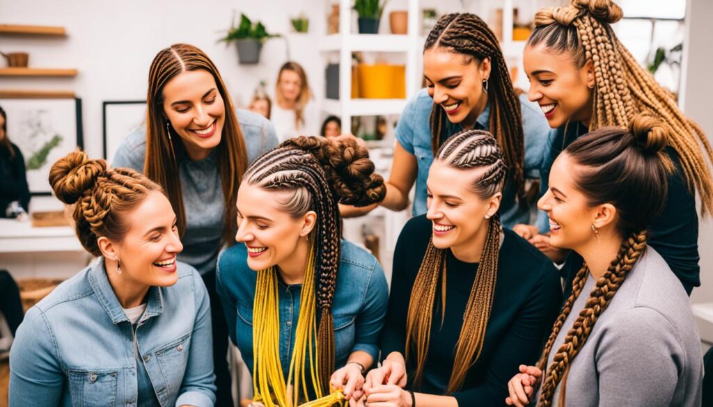 hair braiding rituals